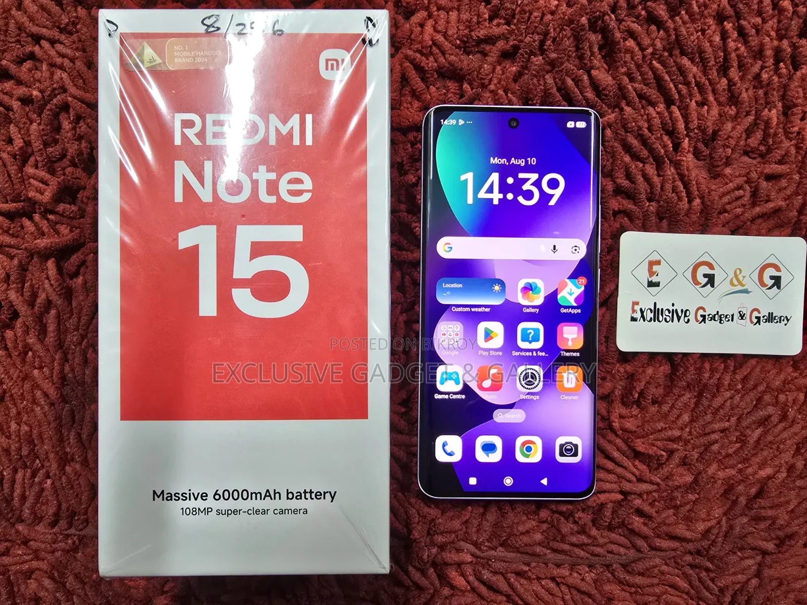 শাওমি রেডমি নোট ১৫ ২৫৬ জিবি পার্পল