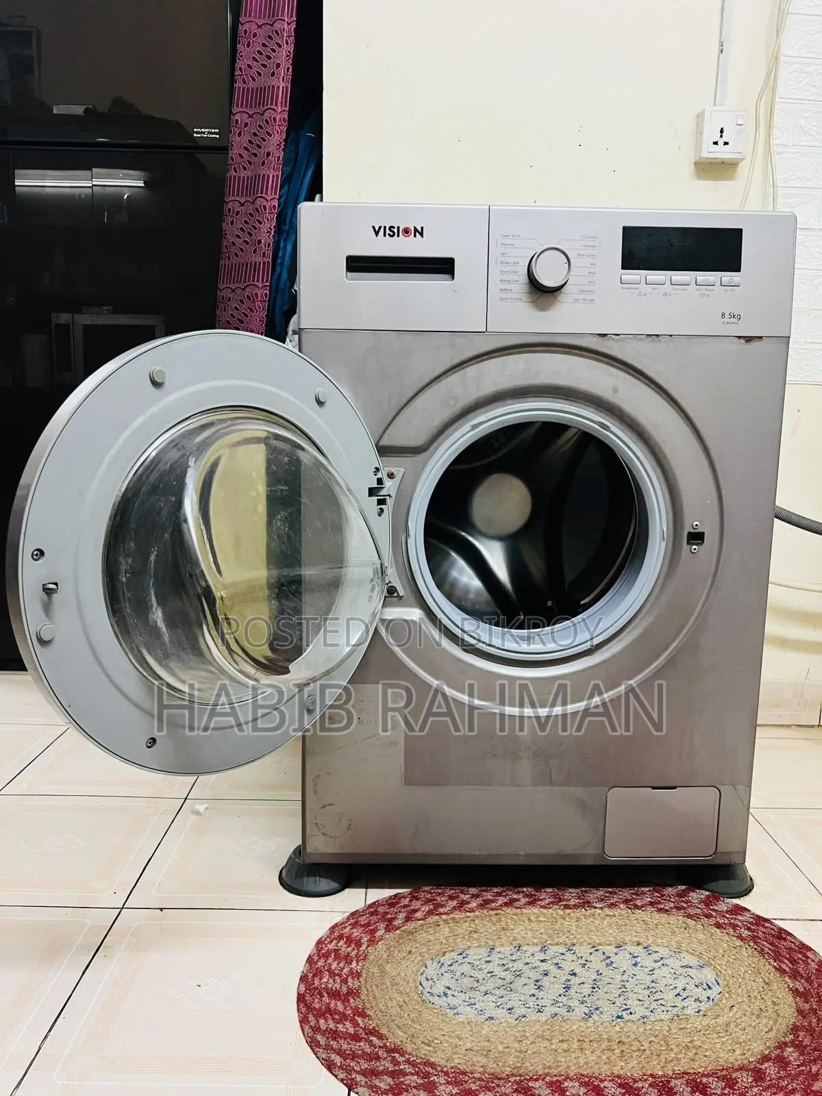 Vision 8.5 Kg Front Loading Washing Machine