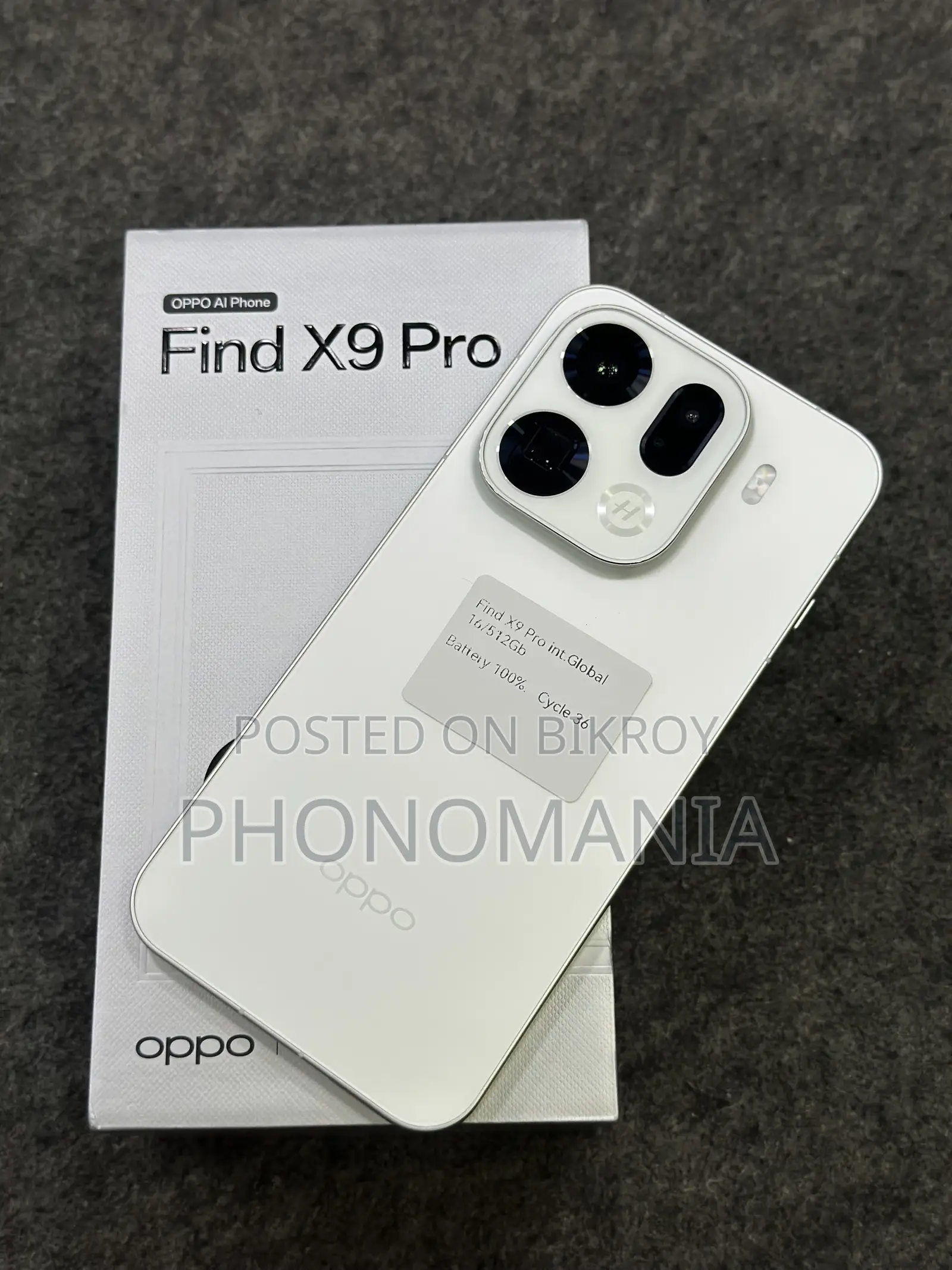 Oppo Find X9 Pro 512 GB White