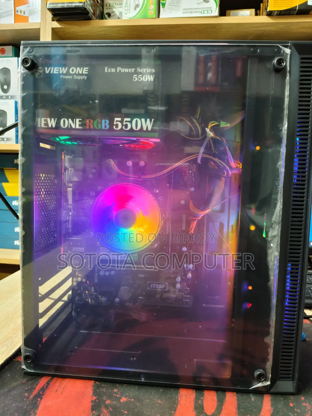 Desktop Computer MSI Model 8GB Intel Core I7 SSD 6T