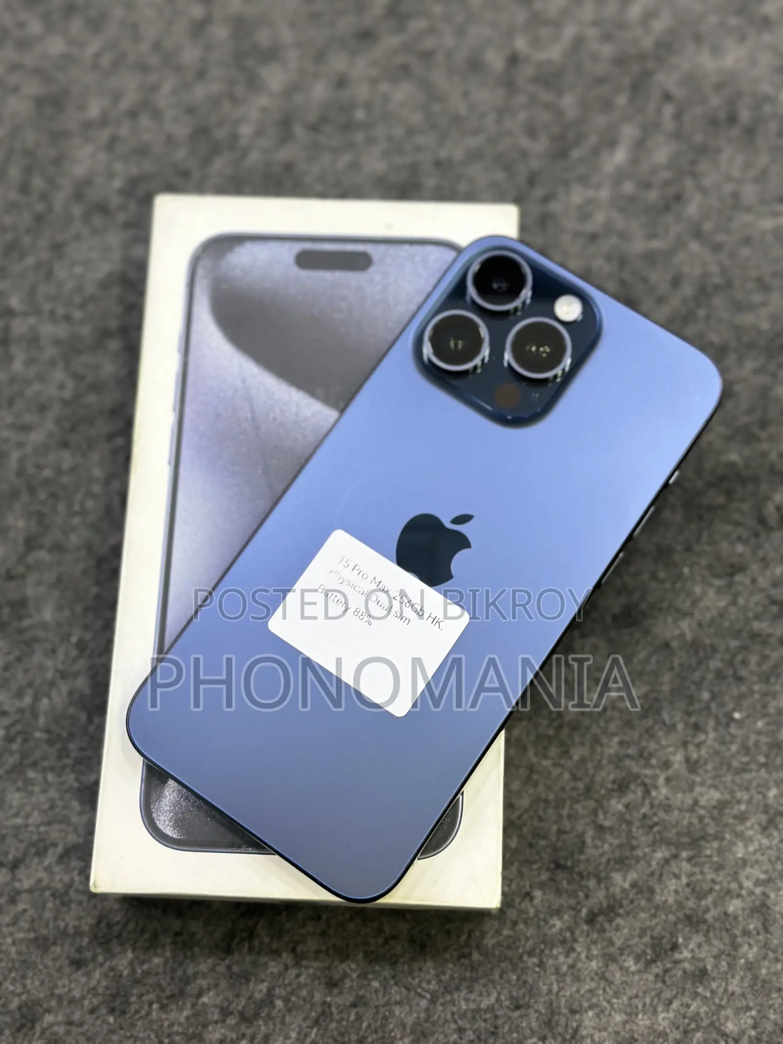 Apple iPhone 15 Pro Max 256 GB Blue