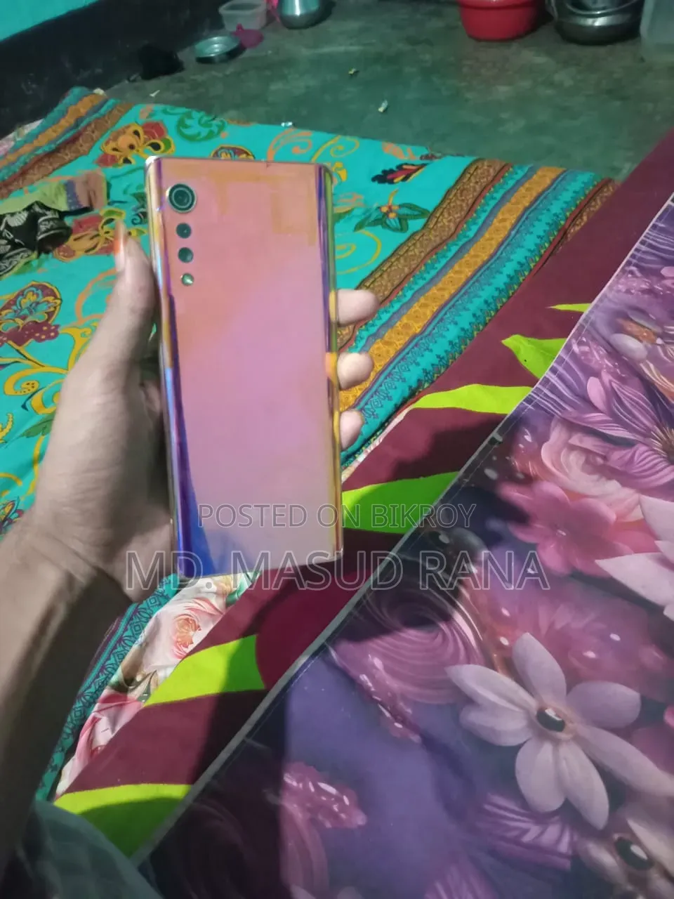 LG Velvet 5G 128 GB Rose Gold