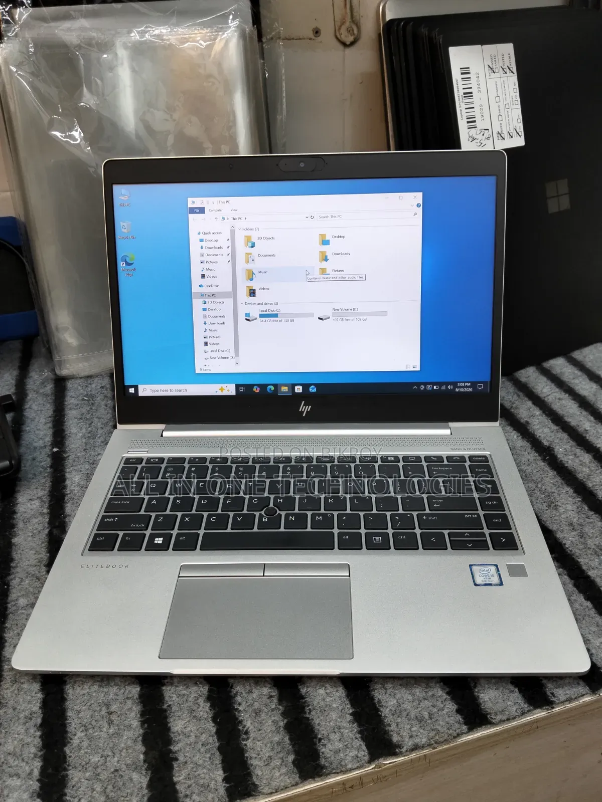 HP EliteBook 840 G6 8GB Intel Core i5 256GB SSD Laptop