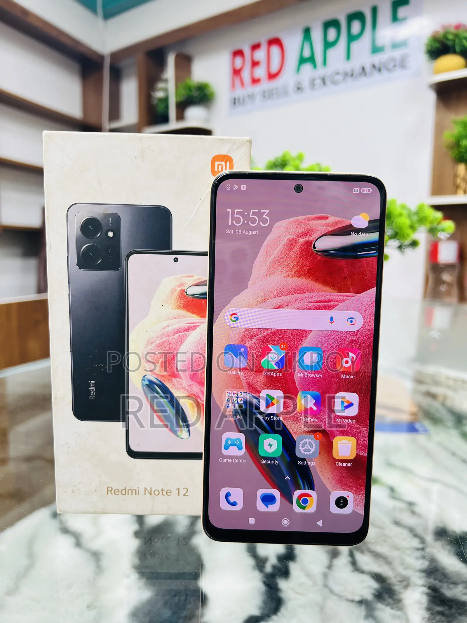 শাওমি রেডমি নোট ১২ ২৫৬ জিবি রোজ গোল্ড