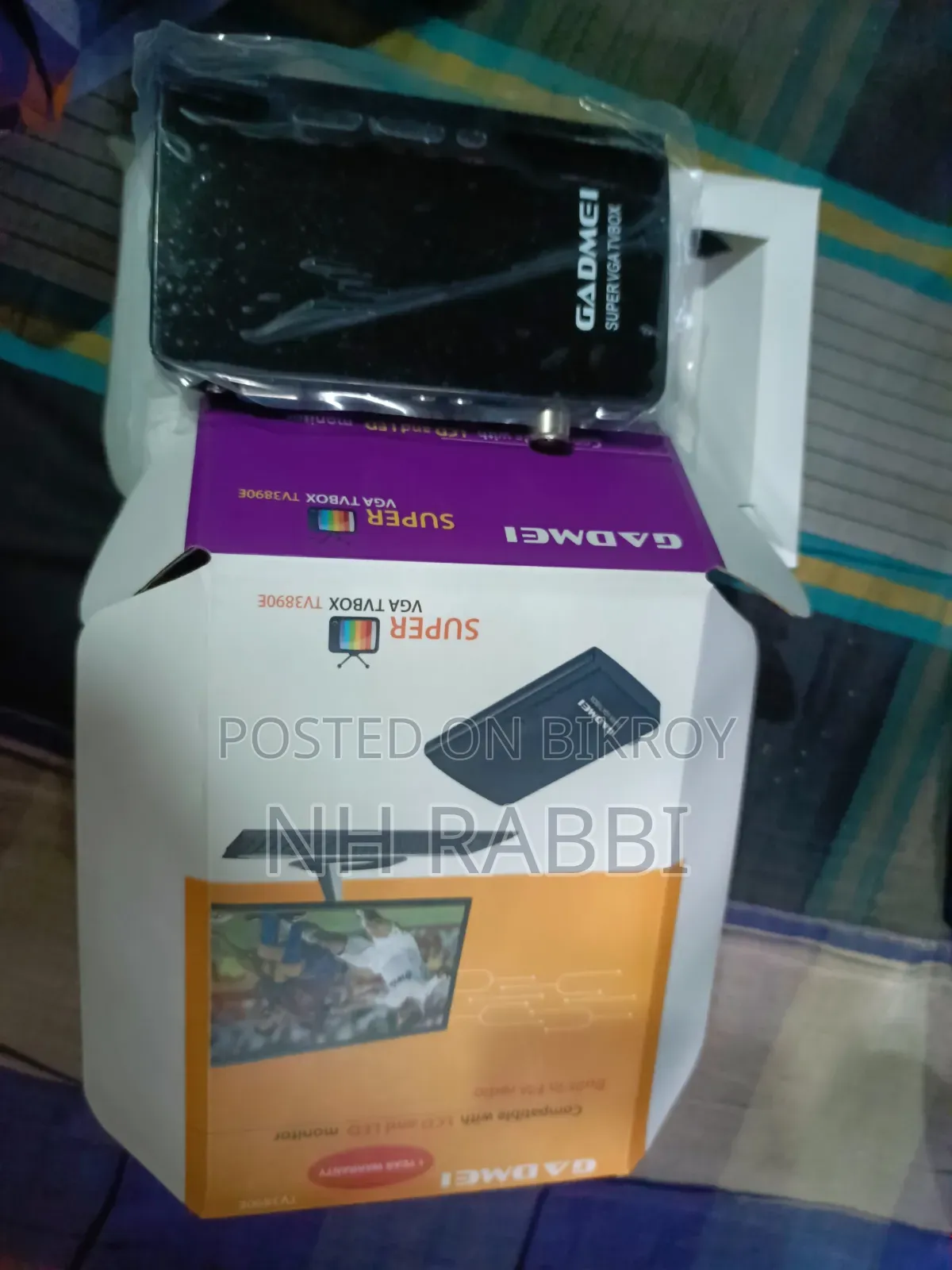 টিভি কার্ড (নতুন) অব্যবহৃত গ্যাডমি টিভি ৩৮৯০ই