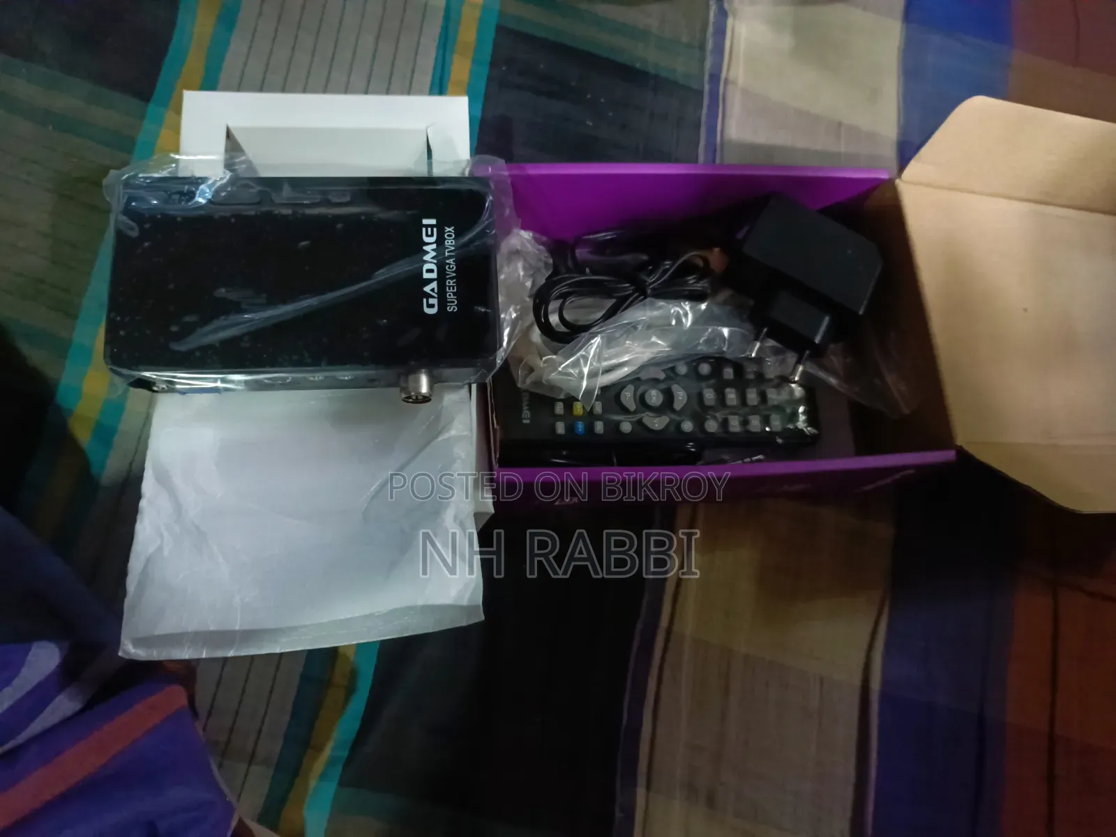 টিভি কার্ড (নতুন) অব্যবহৃত গ্যাডমি টিভি ৩৮৯০ই