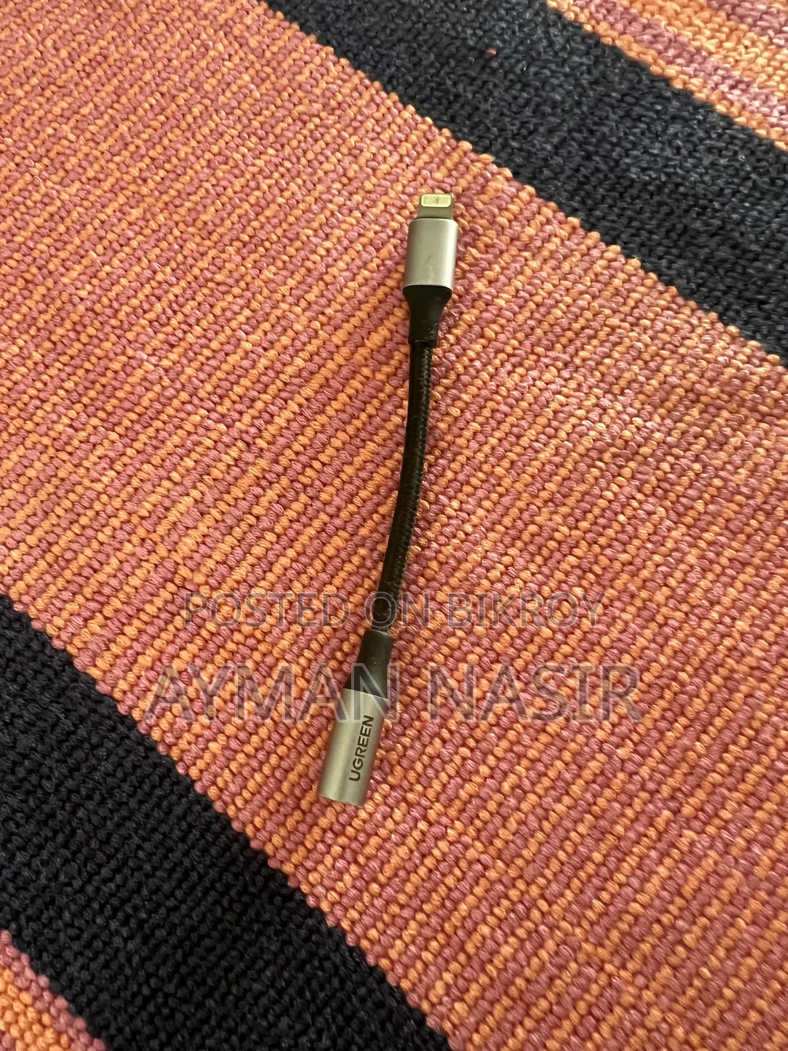 Ugreen Lightning to 3.5mm Jack Adapter (Apple MFi Certified)