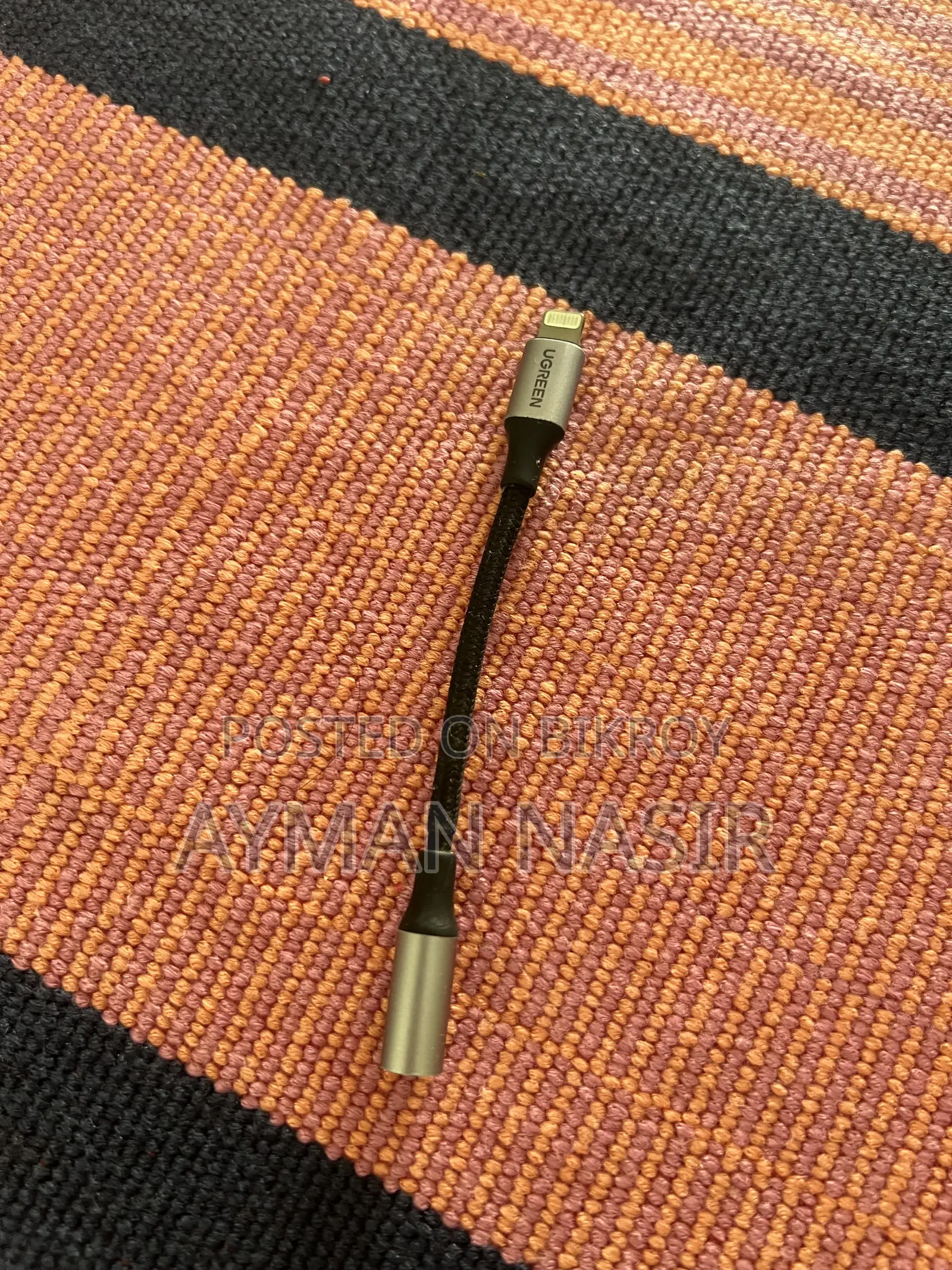 Ugreen Lightning to 3.5mm Jack Adapter (Apple MFi Certified)