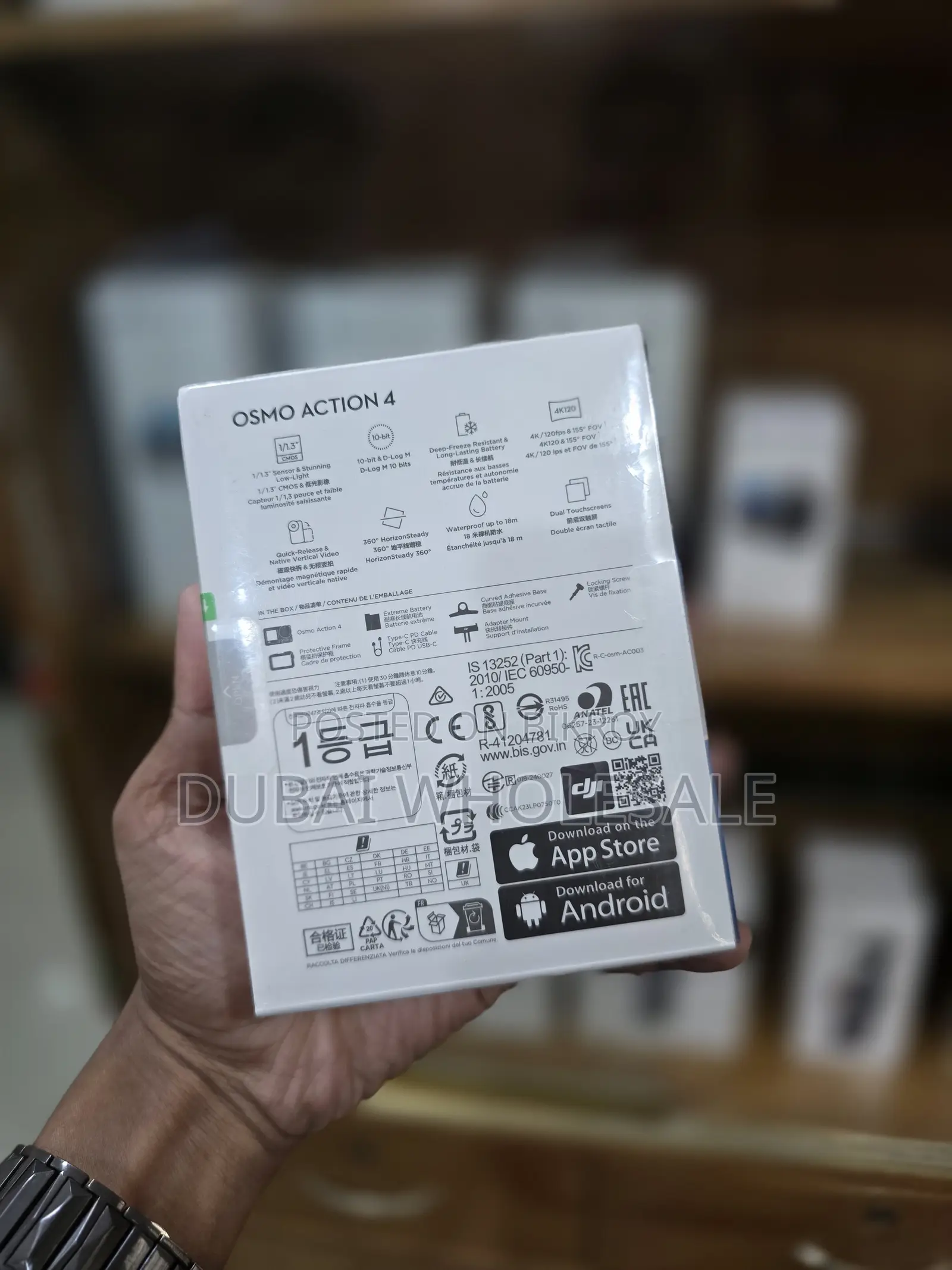 ডিজেআই ওসমো অ্যাকশন ৪ স্ট্যান্ডার্ড কম্বো