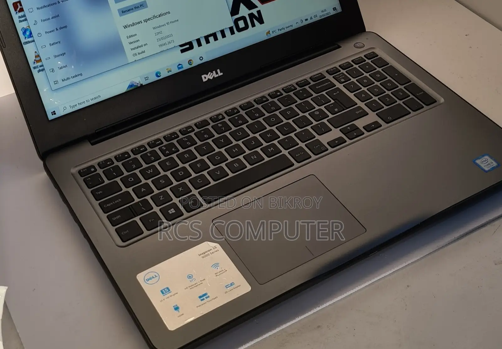 Laptop Dell Inspiron 15 5567 8GB Intel Core I5 SSD 256GB