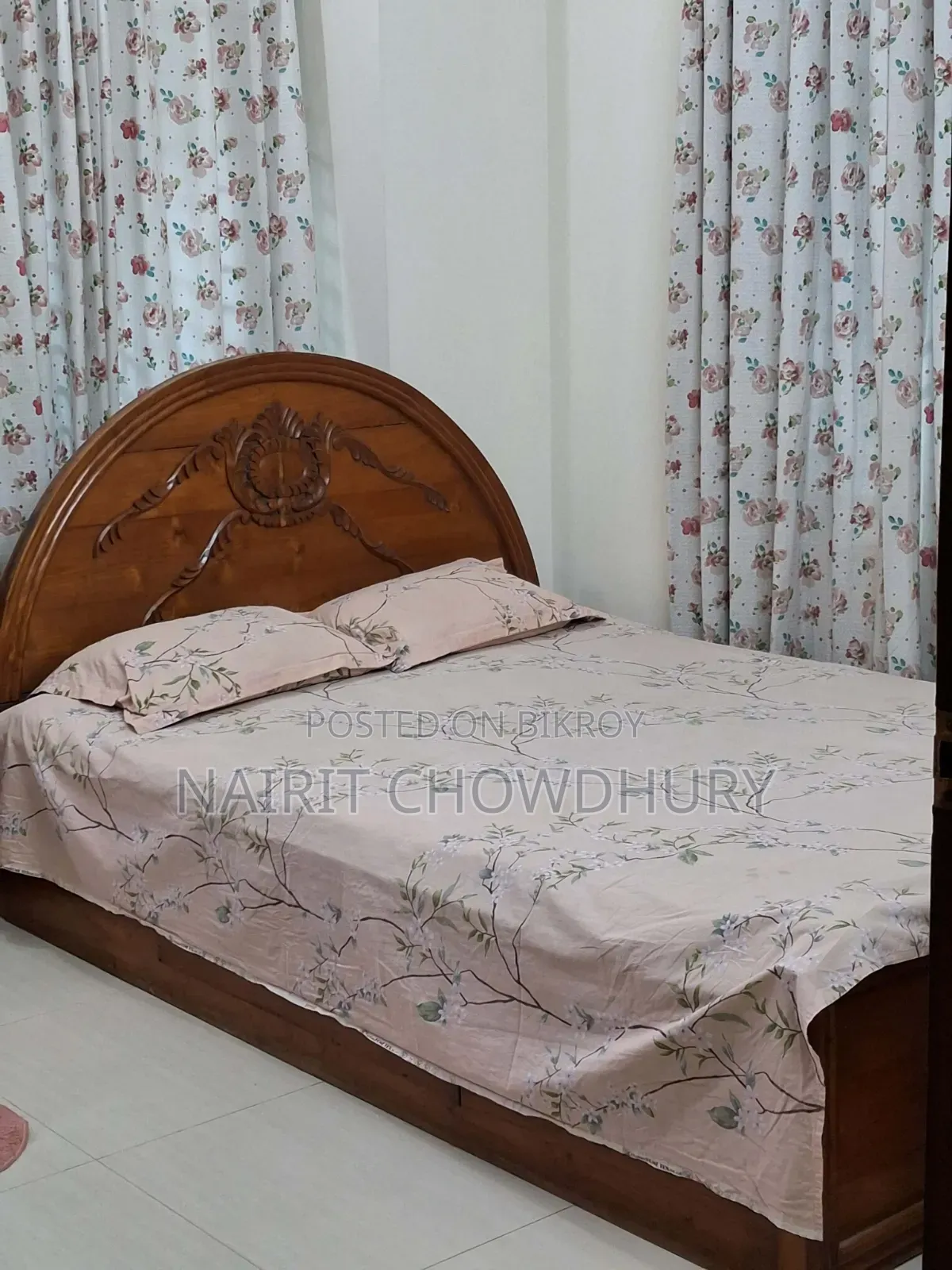 Teak Wood Bed ( Shegun/Teak Wood Bed)
