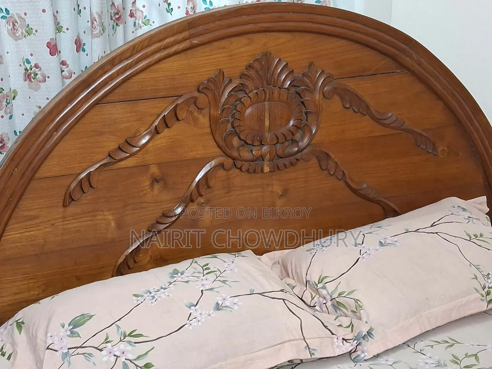 Teak Wood Bed ( Shegun/Teak Wood Bed)
