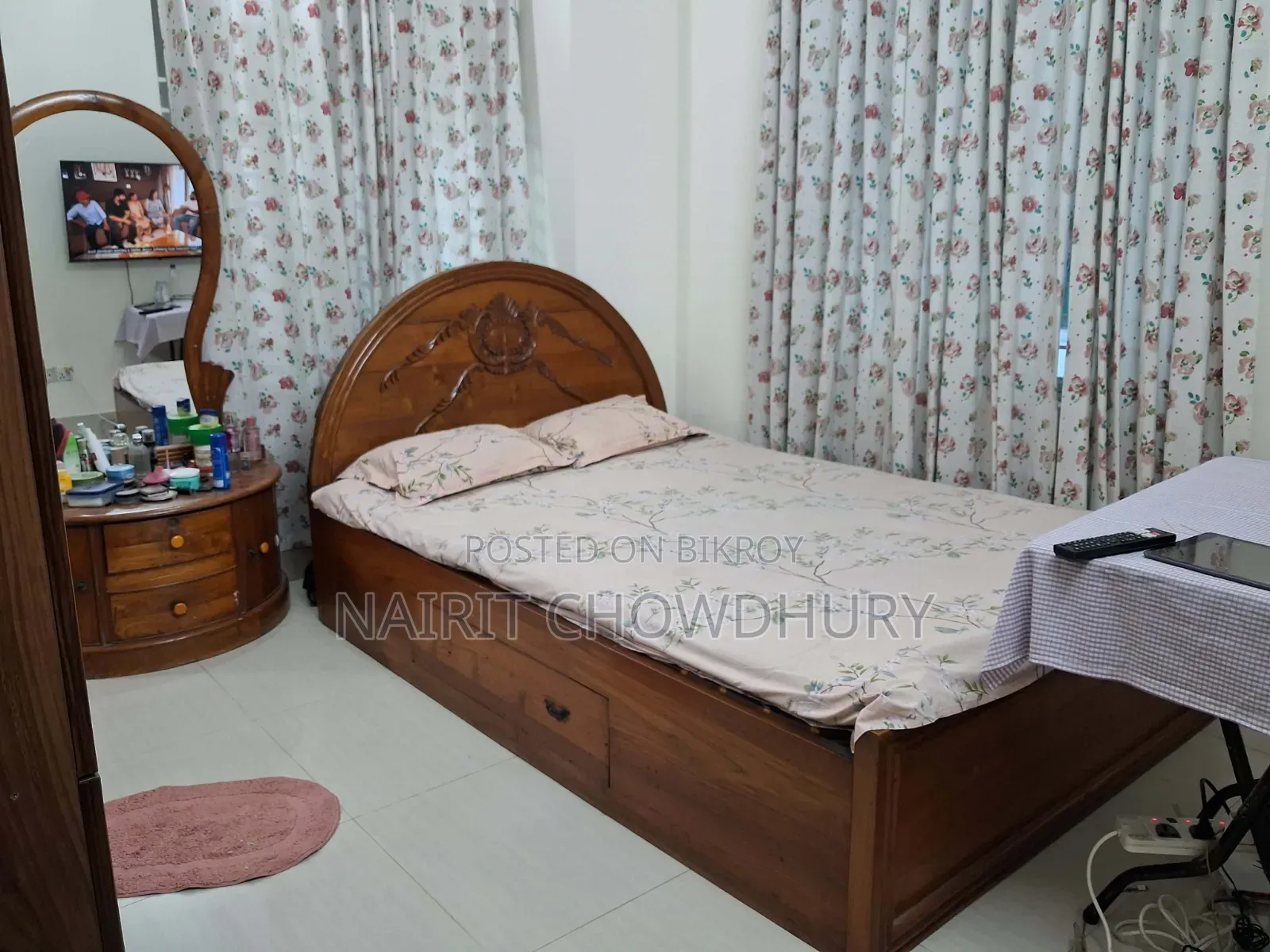Teak Wood Bed ( Shegun/Teak Wood Bed)