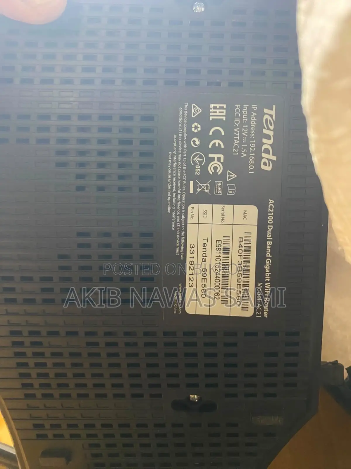 Tenda Ac21