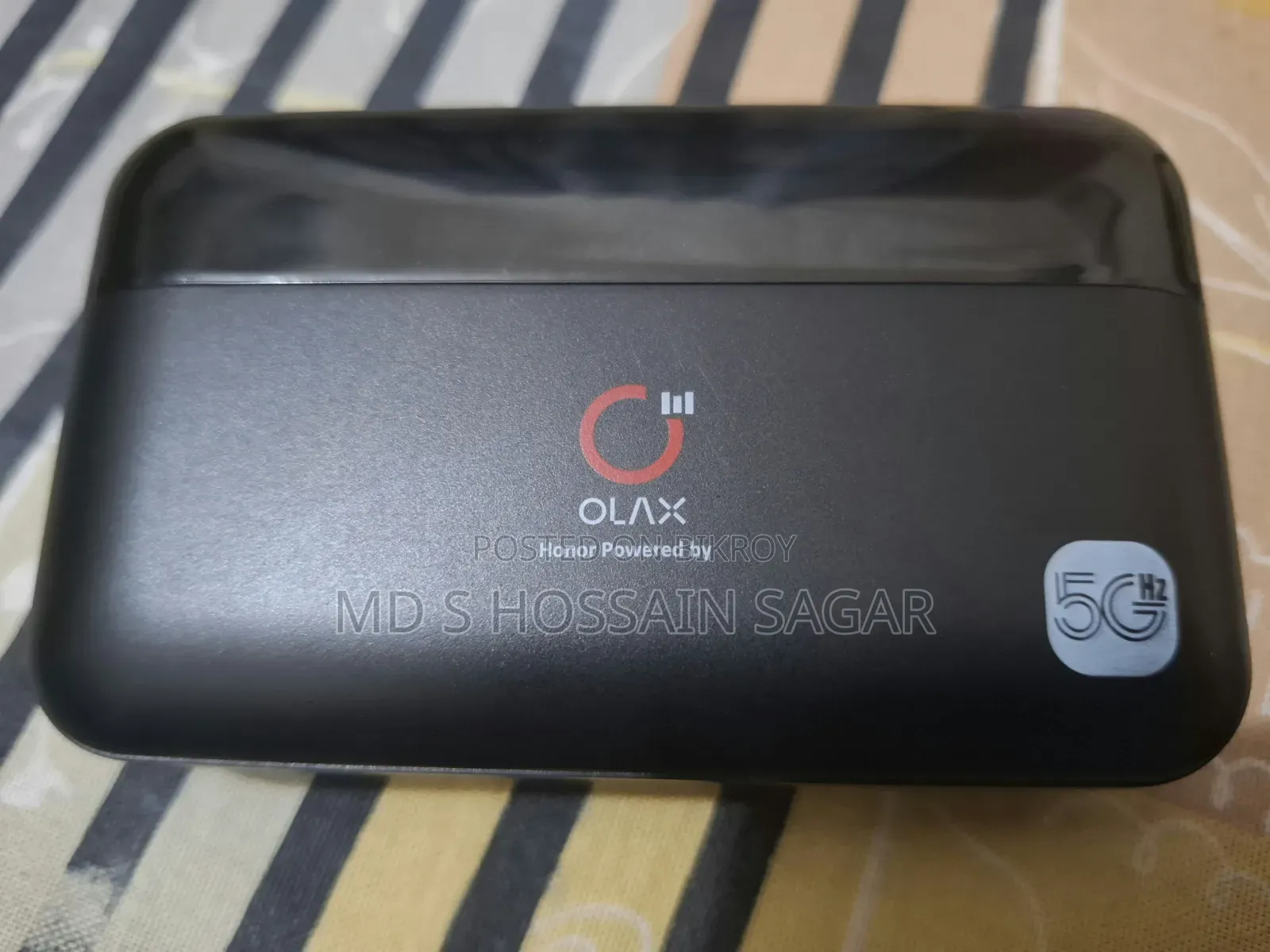 OLAX M100 5G WiFi 6 Pocket Router | 10000mAh Battery | Dual Band