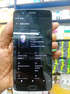 OnePlus 5 64 GB Black