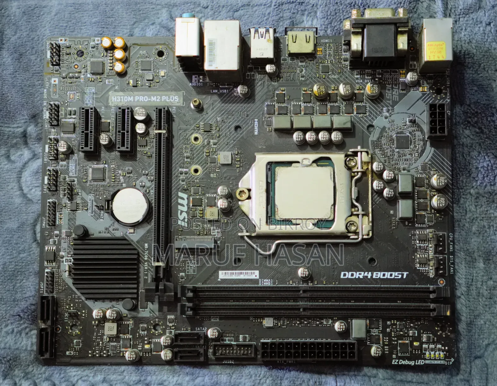 CPU Core I5 8th Gen + Motherboard
