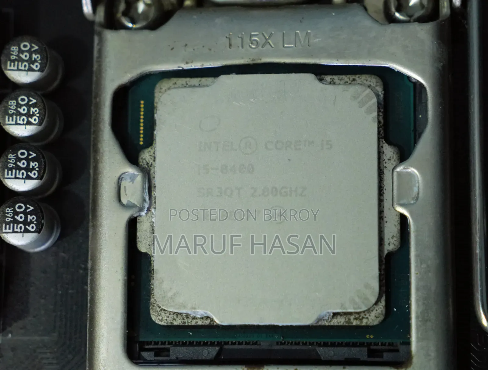 CPU Core I5 8th Gen + Motherboard