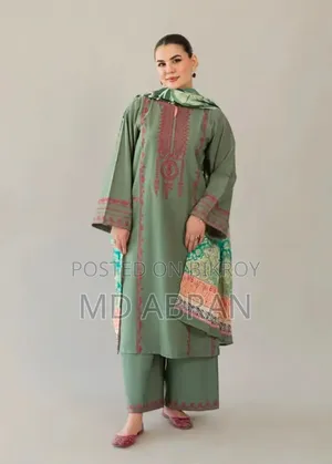 Embroidered 3 Piece