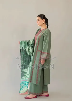 Embroidered 3 Piece