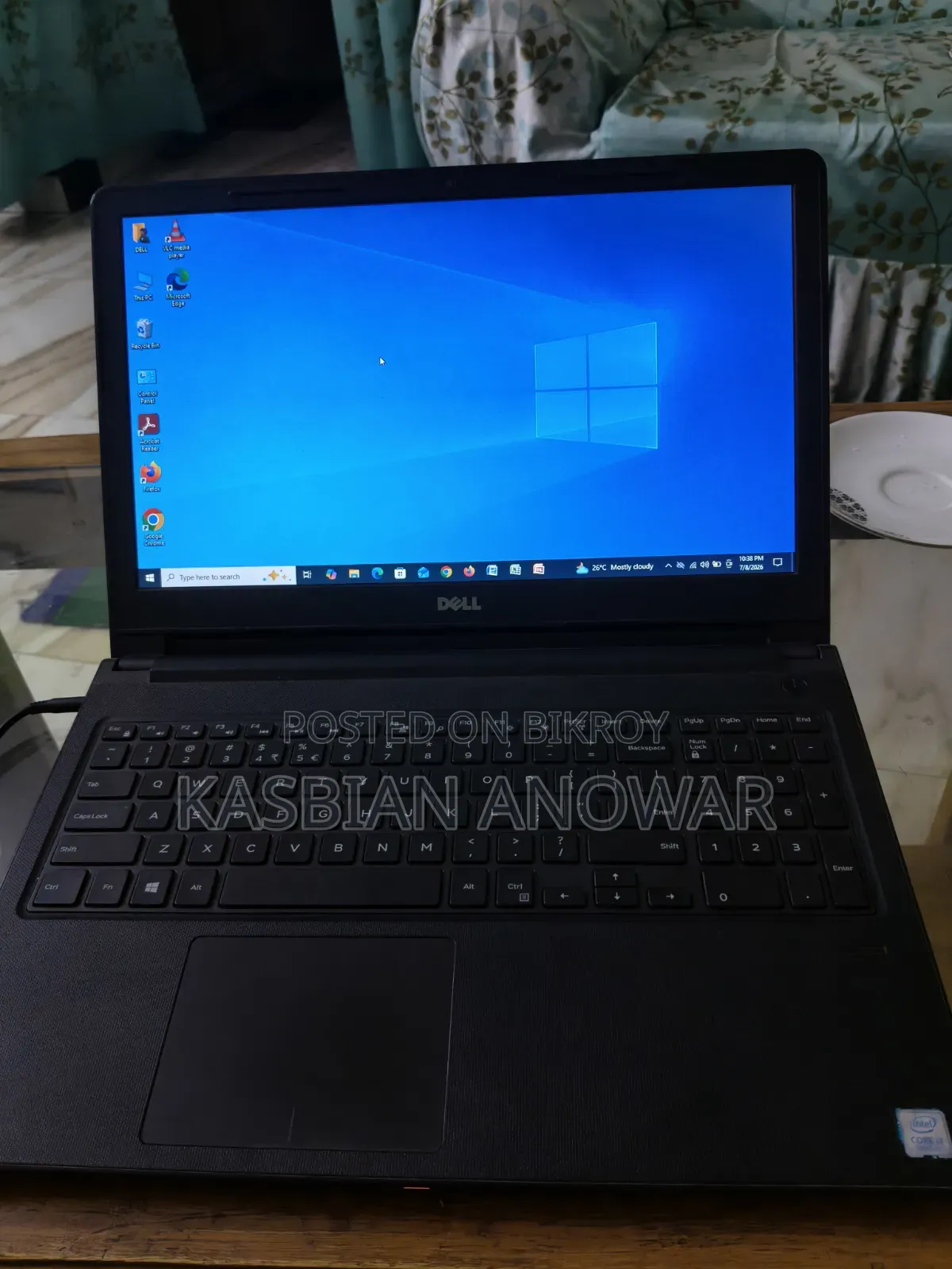 Laptop Dell Inspiron 15 4GB Intel Core I3 HDD 1.5T