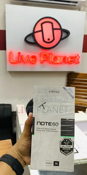 New Infinix Note 60 256 GB Gray