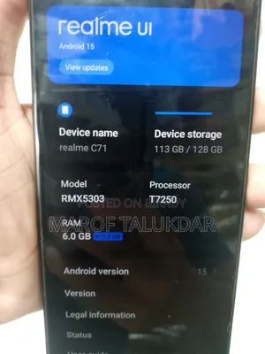 Realme C71 128 GB Blue