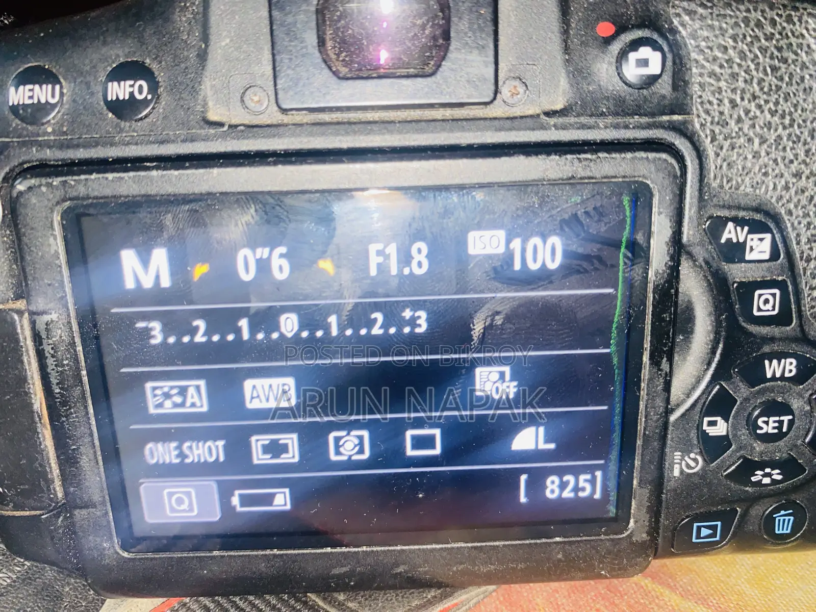 DSLR Canon 750d