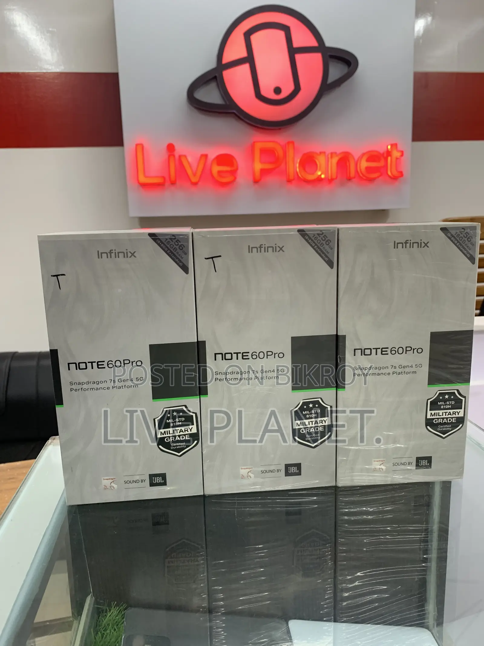 New Infinix Note 60 Pro 256 GB Gray