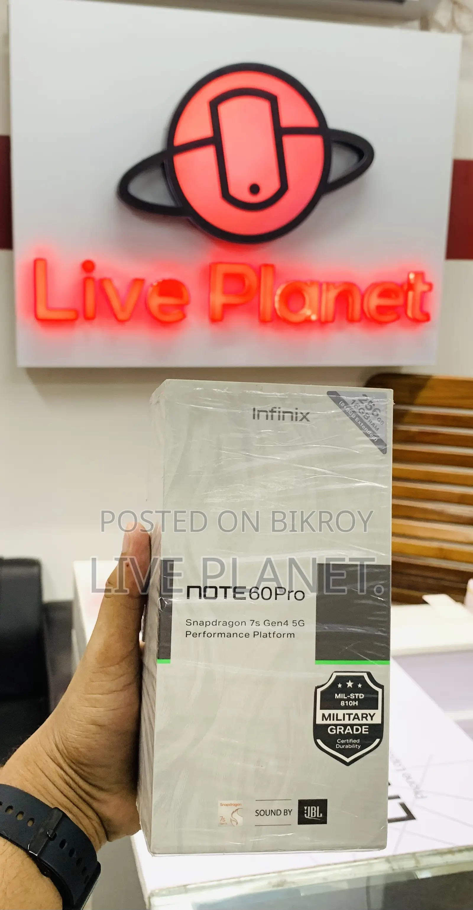 New Infinix Note 60 Pro 256 GB Gray