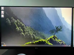 LG 22" Borderless IPS Monitor {1920x1080} 22mk500m-B