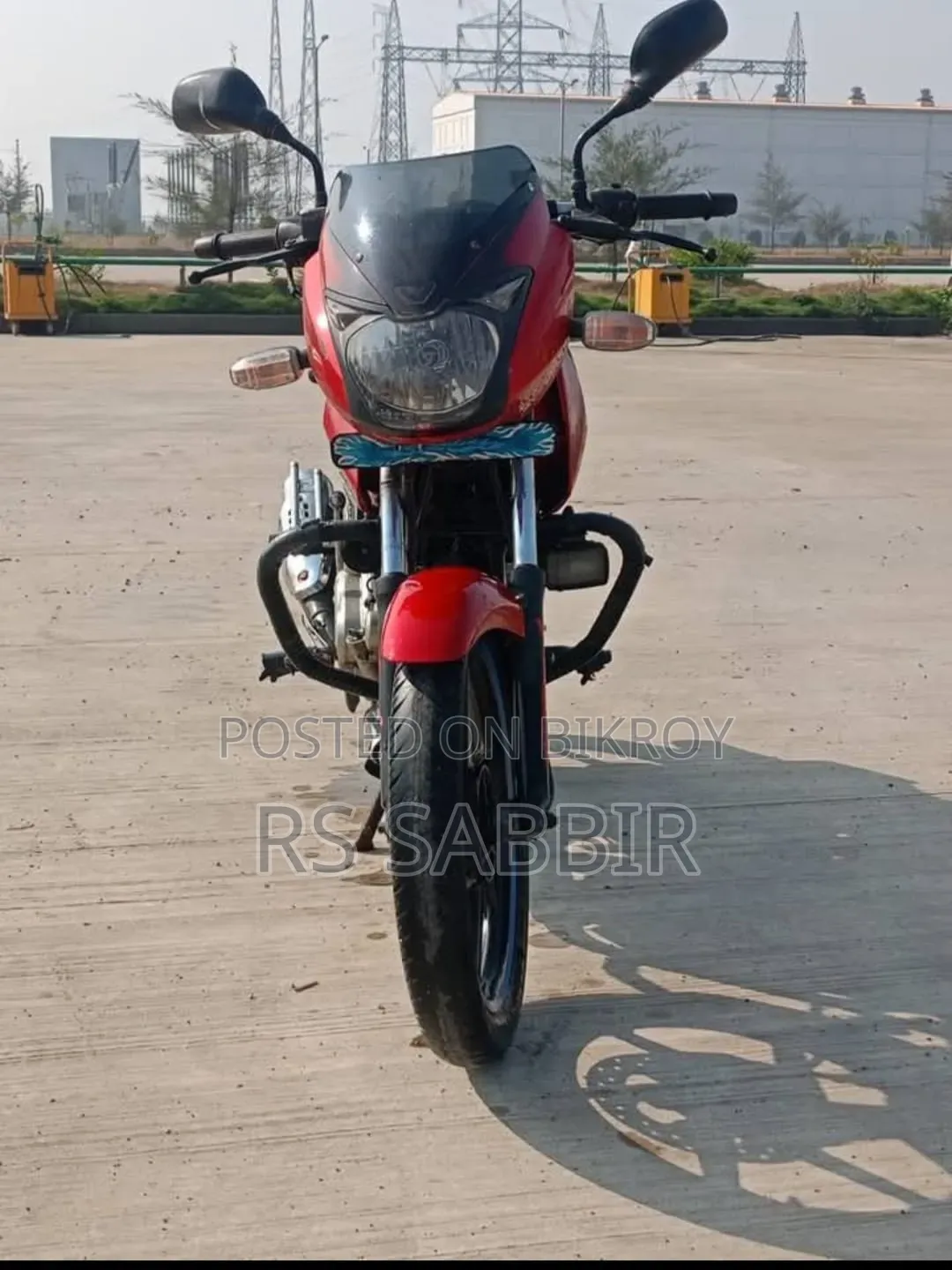 বাজাজ পালসার ১৫০ ২০১২ লাল