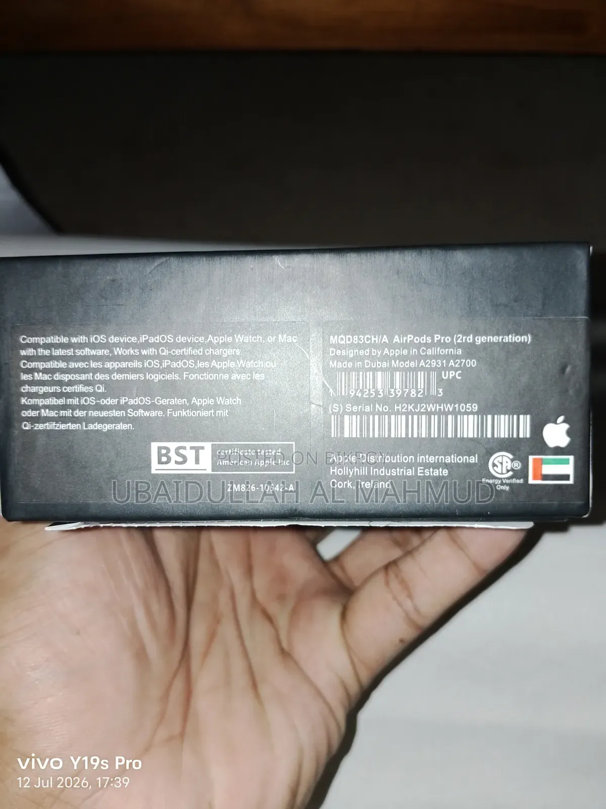 AirPods Pro (2nd Generation) - H2 Chip With Active Noise Cancellation