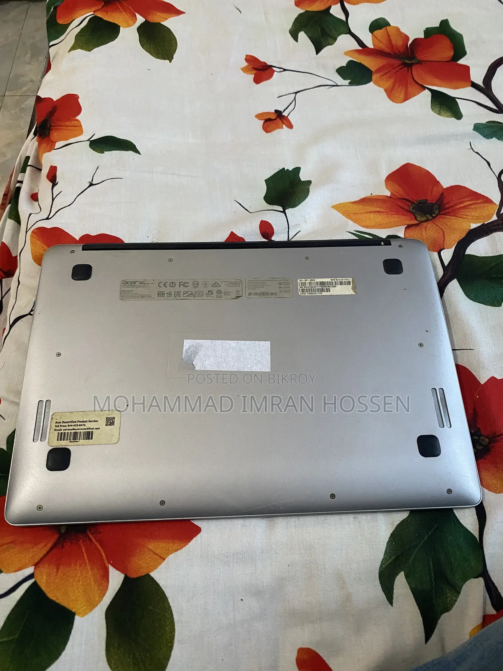 Laptop Acer AcerNote 4GB Intel HDD+SSD 1T