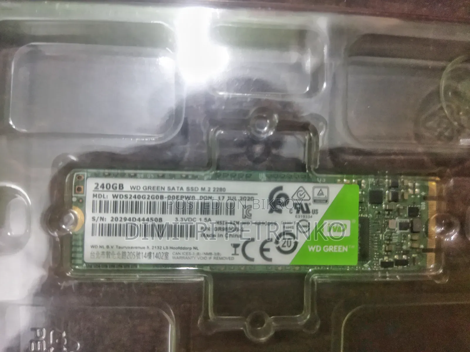 Western Digital Green 240GB M.2 2280 SSD