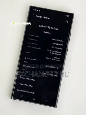 Samsung Galaxy S24 Ultra 256 GB Black
