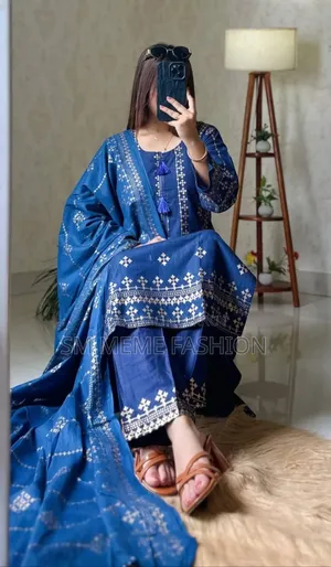 Aarong Cotton Three Piece