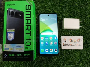 New Infinix Smart 10 Plus 128 GB Black