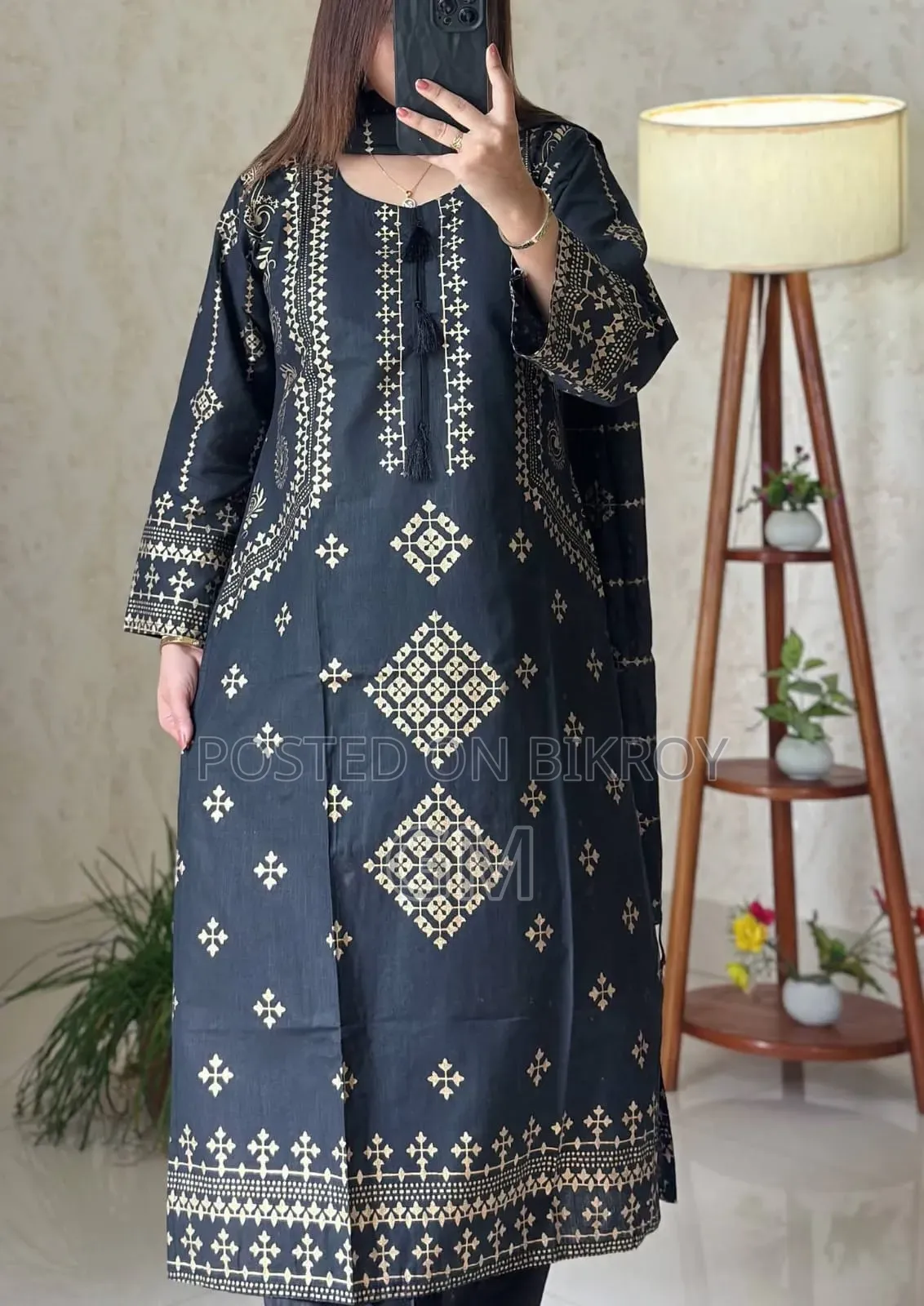 Aarong Cotton Three Piece