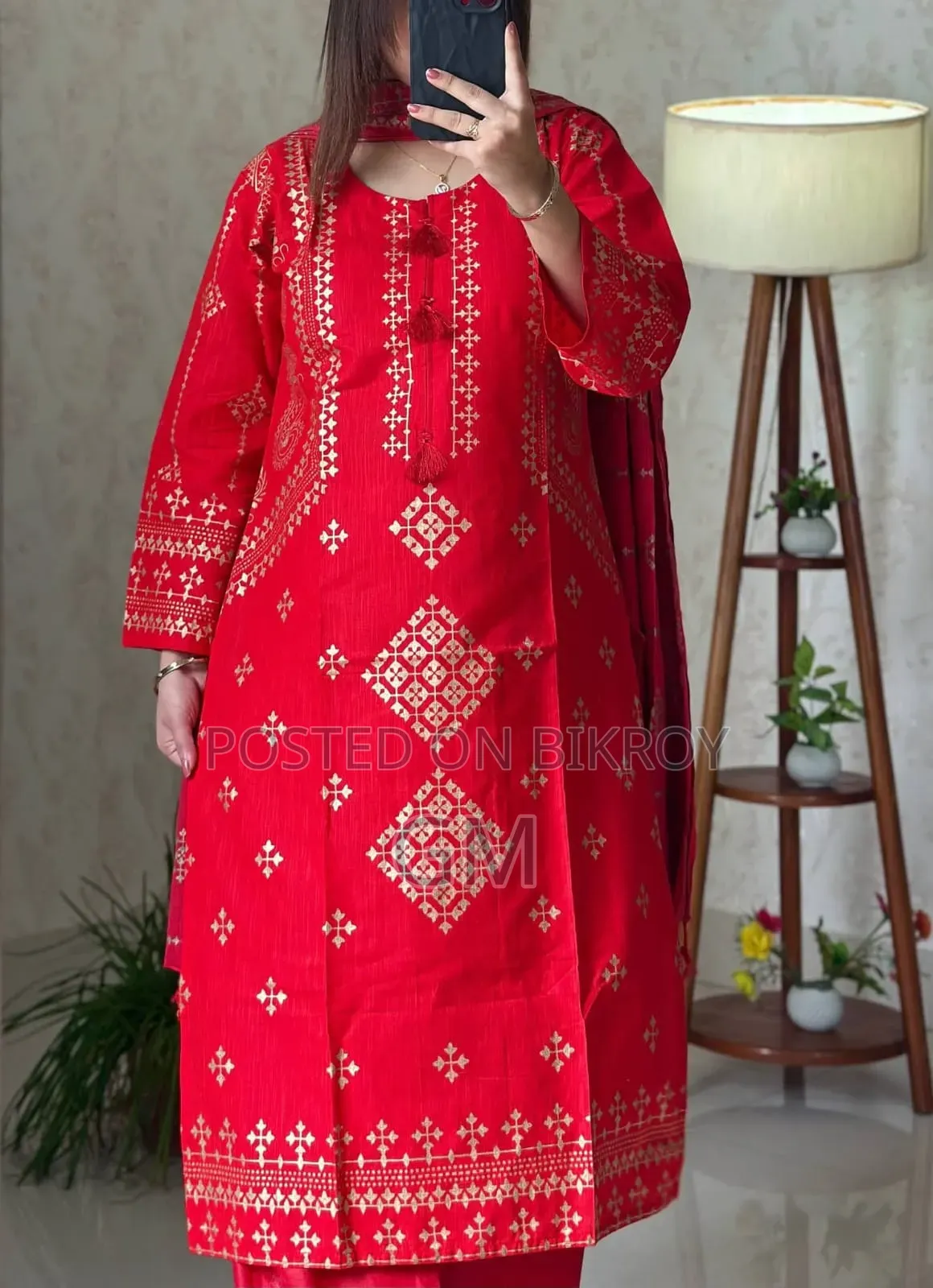 Aarong Cotton Three Piece
