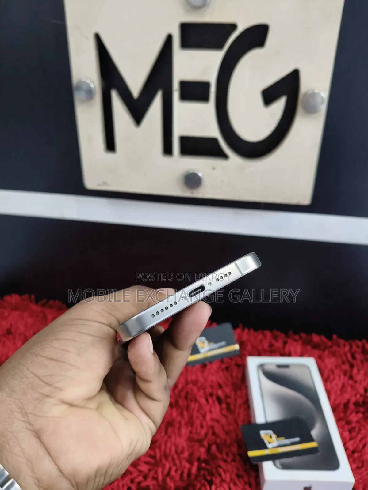 অ্যাসল আইফোন ১৫ প্রো ম্যাক্স ২৫৬ জিবি সিলভার