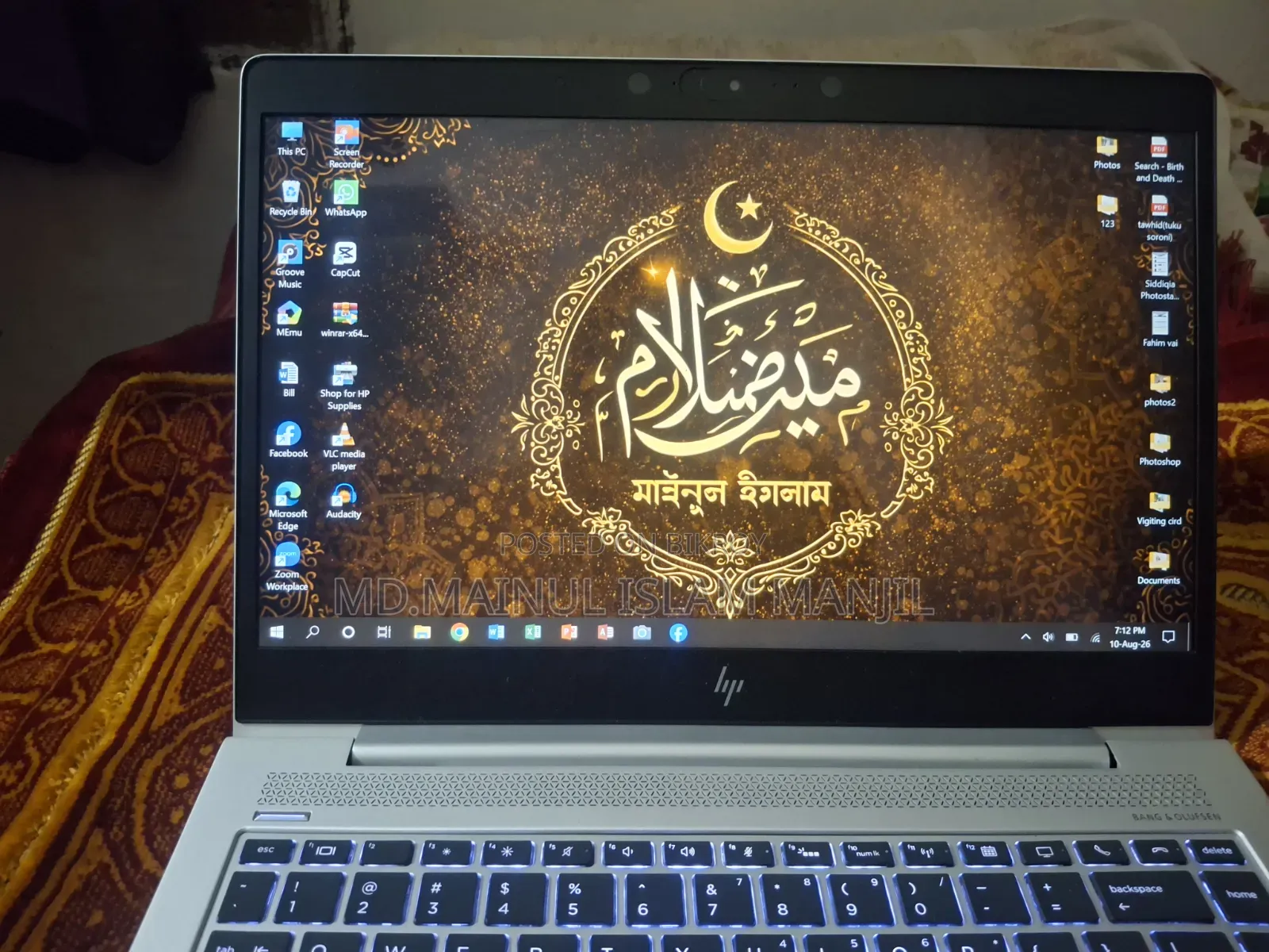 Laptop HP EliteBook 840 G6 8GB Intel Core i5 SSD 512GB