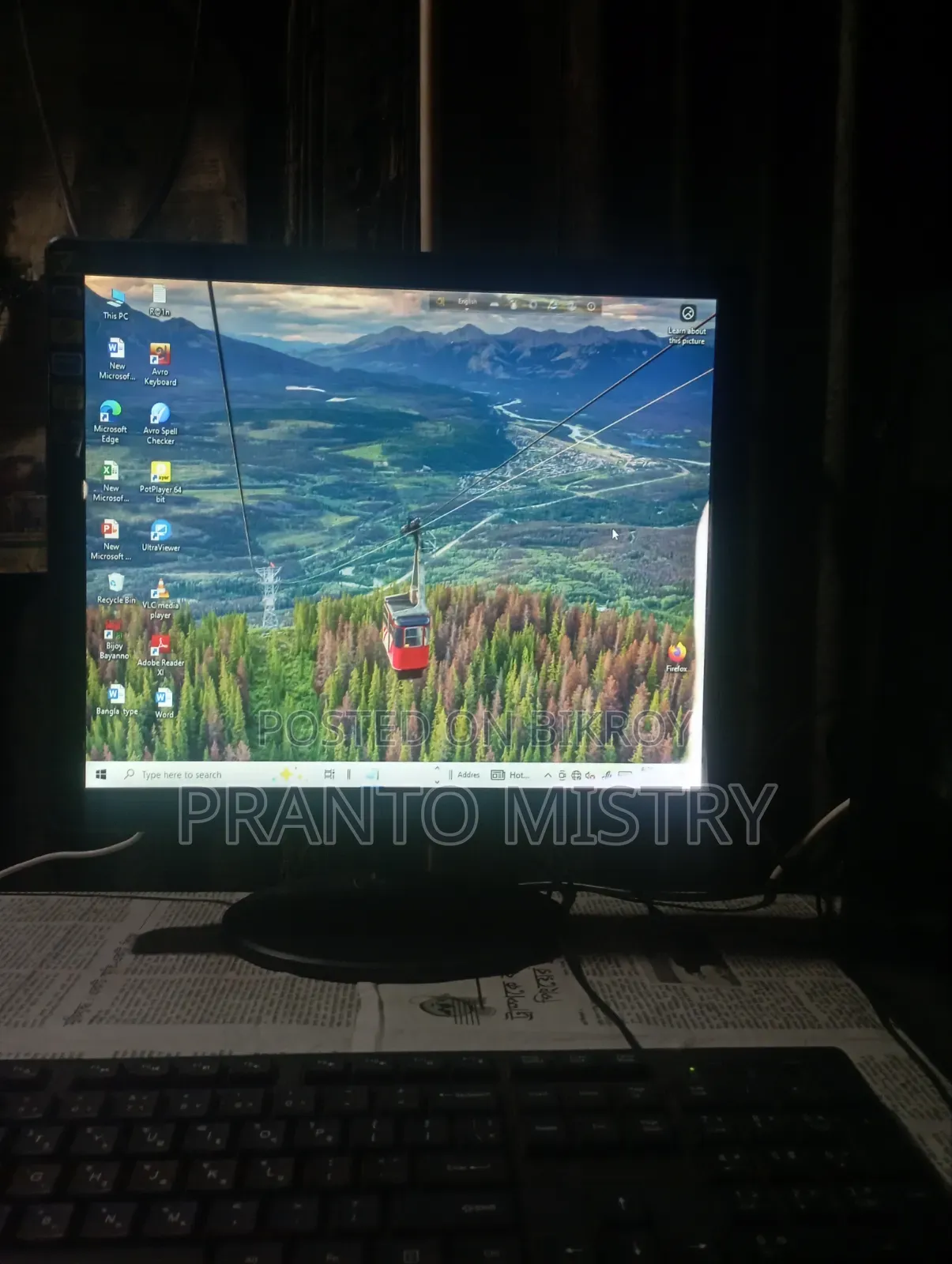 Desktop Computer 8GB Intel Core i5 128GB SSD