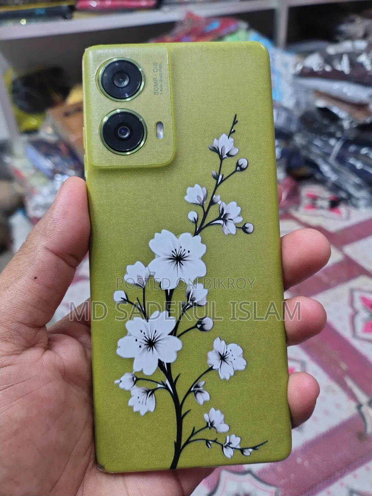 মোটোরোলা মোটো জি৮৫ ১২৮ জিবি ইয়েলো