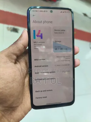 Xiaomi Redmi Note 10 128 GB Black