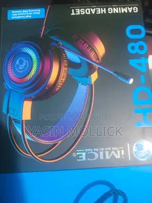 iMICE HD-480 RGB Gaming Headset - Absolutely Fresh Condition