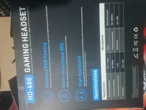 iMICE HD-480 RGB Gaming Headset - Absolutely Fresh Condition