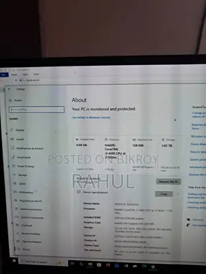 Desktop Computer 4GB Intel Core i3 1TB HDD+SSD