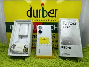 শাওমি রেডমি টার্বো ৪ প্রো ২৫৬ জিবি সিলভার