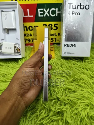 শাওমি রেডমি টার্বো ৪ প্রো ২৫৬ জিবি সিলভার